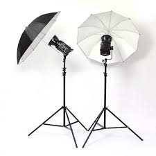bowens flash 1200W com tripé